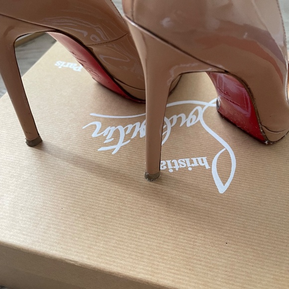 Christian Louboutin 120mm Pigalle Platform 37.5 - Picture 4 of 9